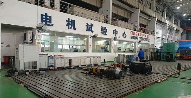 圖為西安西瑪電機電機試驗中心照片